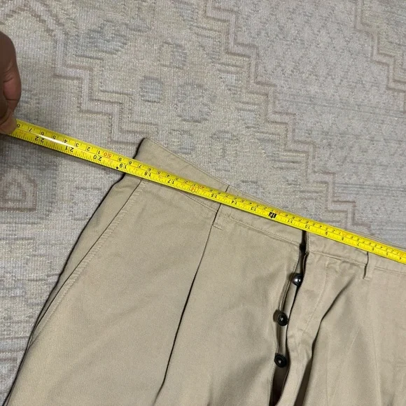 AMI Alexandra Mattiussi Tan CarrotOversized Trousers Pant Size XL Like…